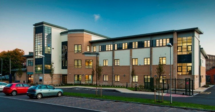 Healthcare premises exterior