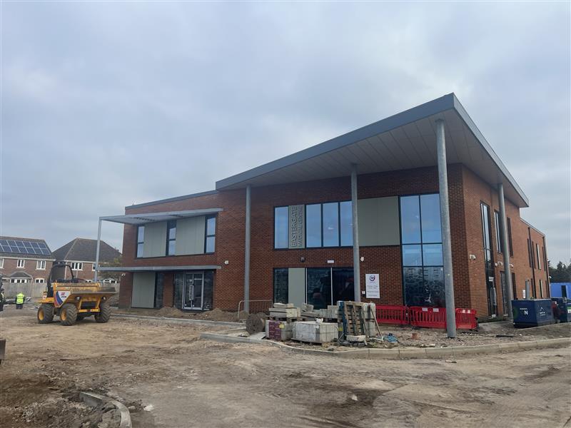 GP surgery premises exterior